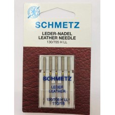 Игла Schmetz 130/705 H-LL №110 для кожи 5 штук