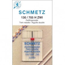 Dubultās adatas Schmetz 130/705 H ZWI 2.0 № 80 sadzīves