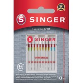 Universālās adatas Singer  № 70-80-90 10gab.